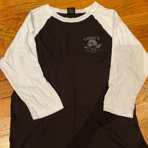 Obey Baseball tee